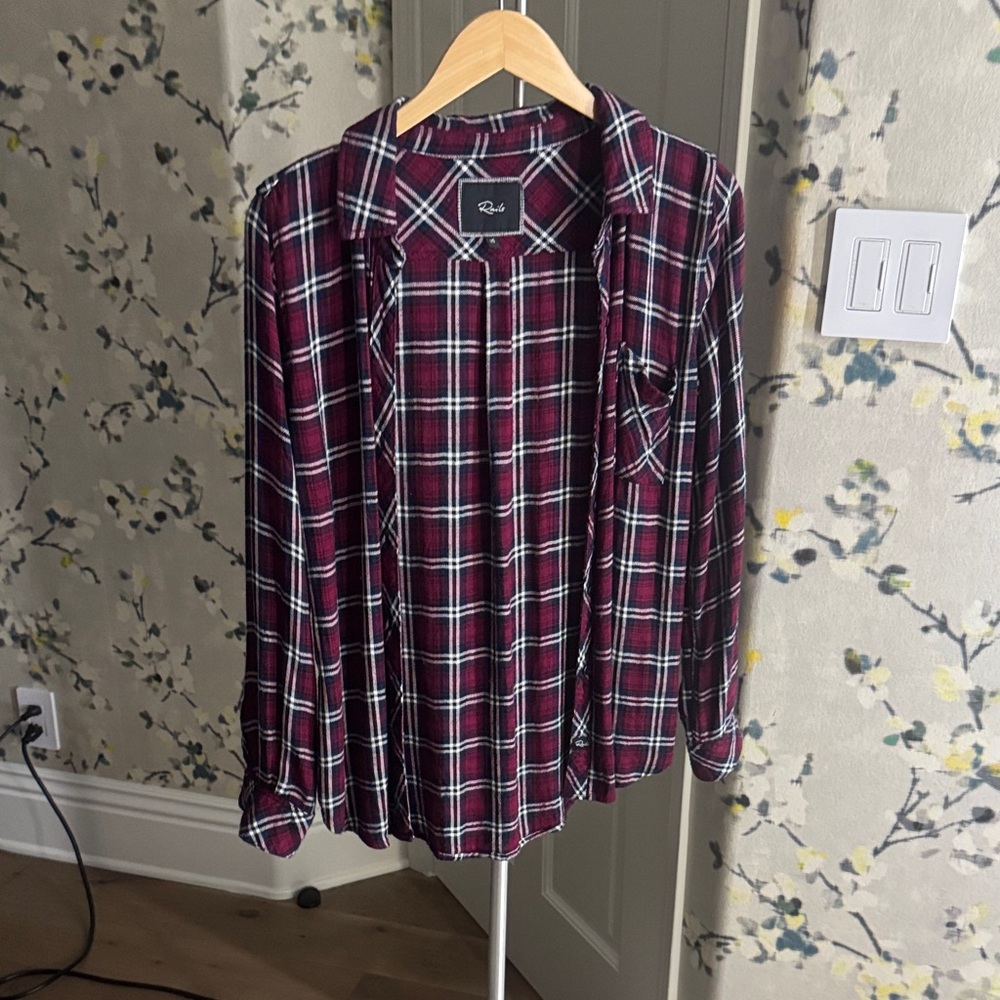 Rails Wine Plaid Button-Down Shirt